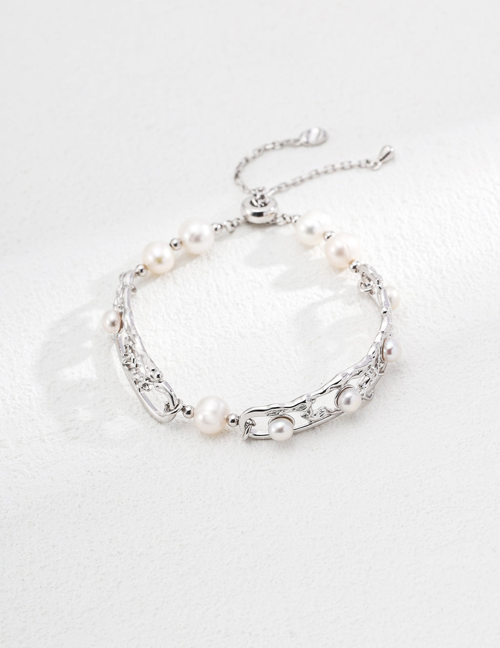 Lattice Pearl Bracelet
