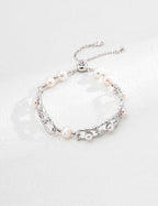 Lattice Pearl Bracelet
