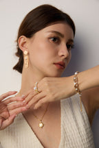 Lattice Pearl Bracelet