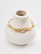 Fluid Pearl Bracelet