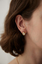 Framed Mother-of-Pearl Earrings