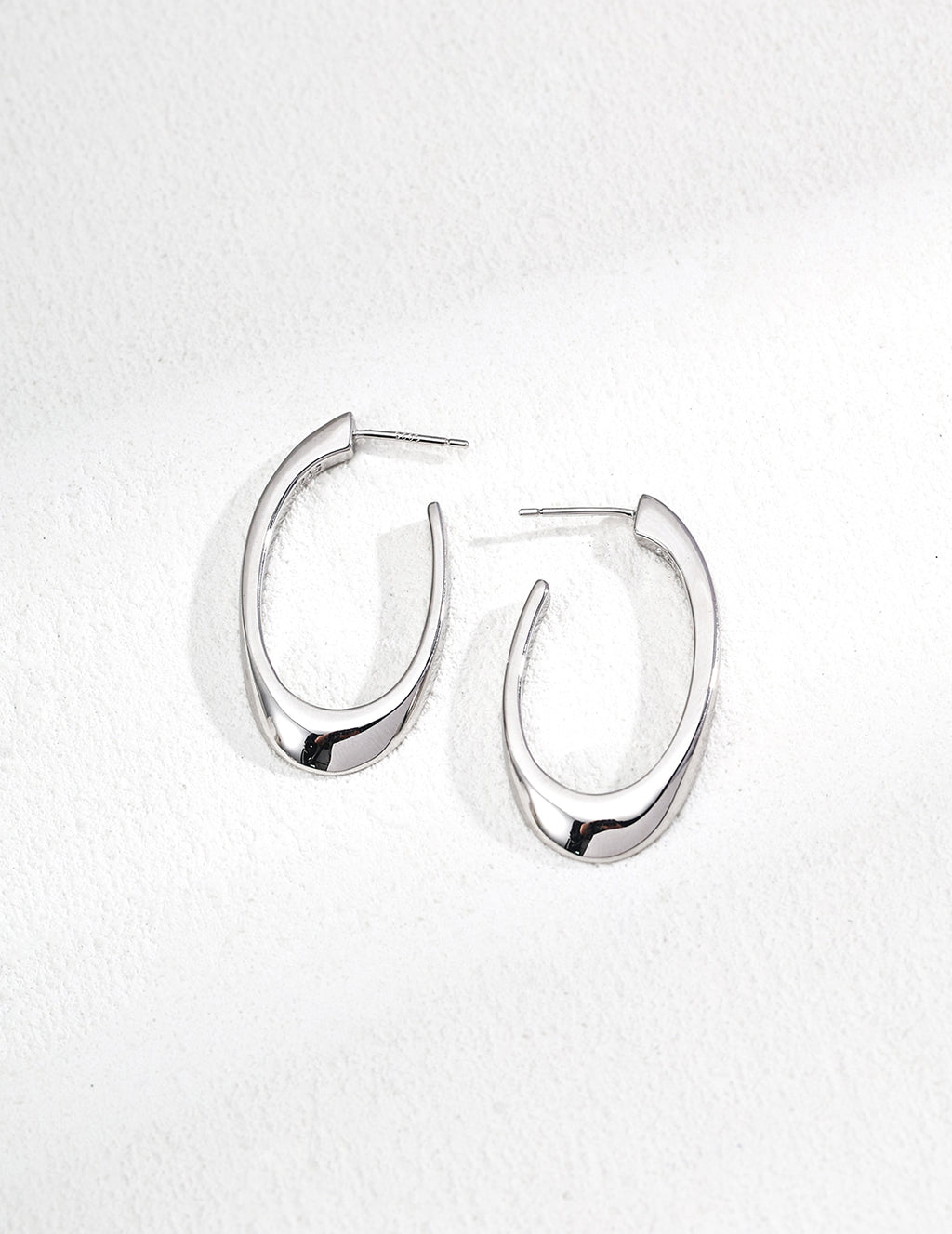 Arc Hoop Earrings
