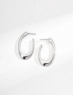 Arc Hoop Earrings
