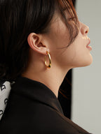 Arc Hoop Earrings