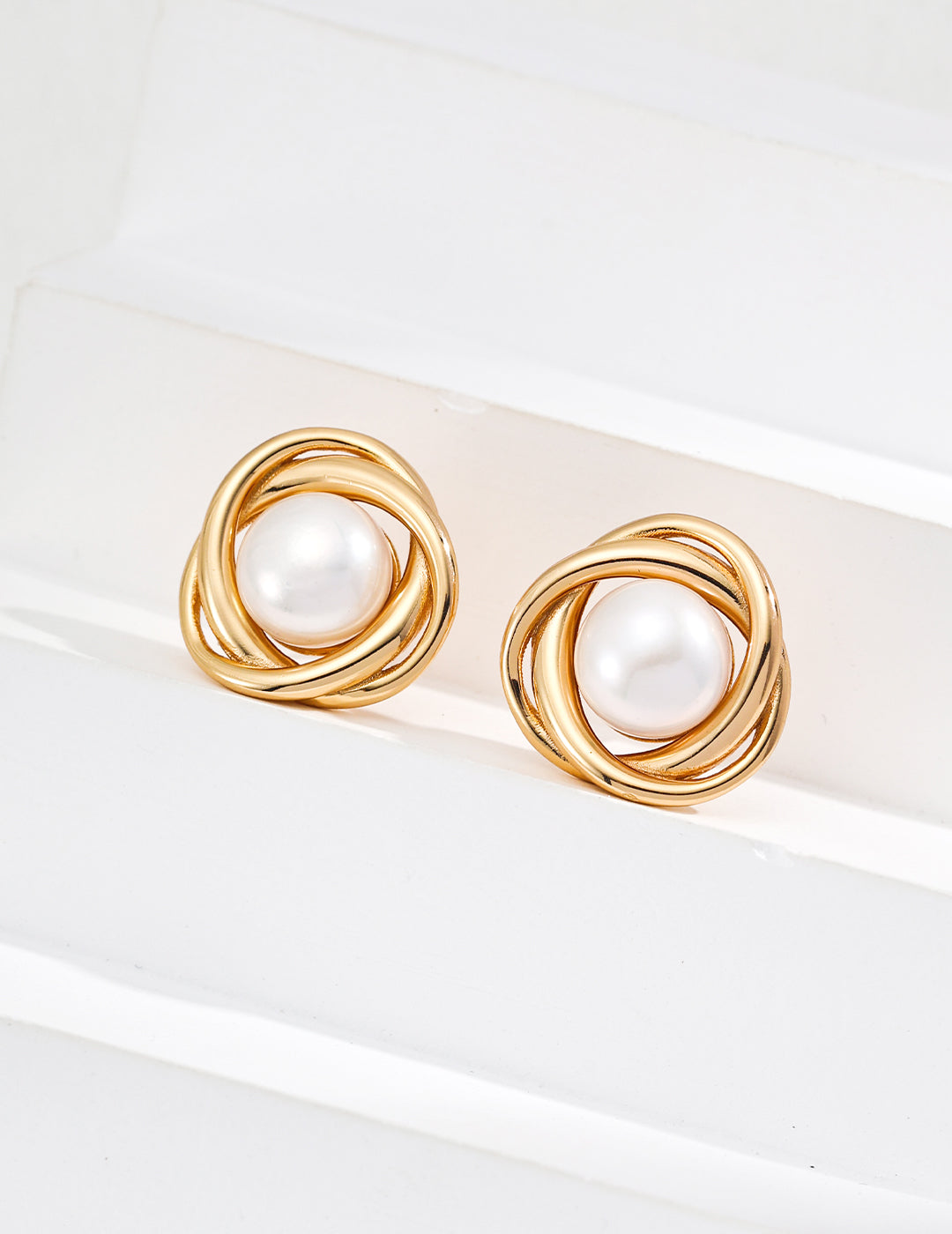 Orbit Pearl Earrings