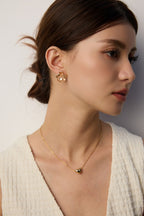 Sculpted Petal Earrings