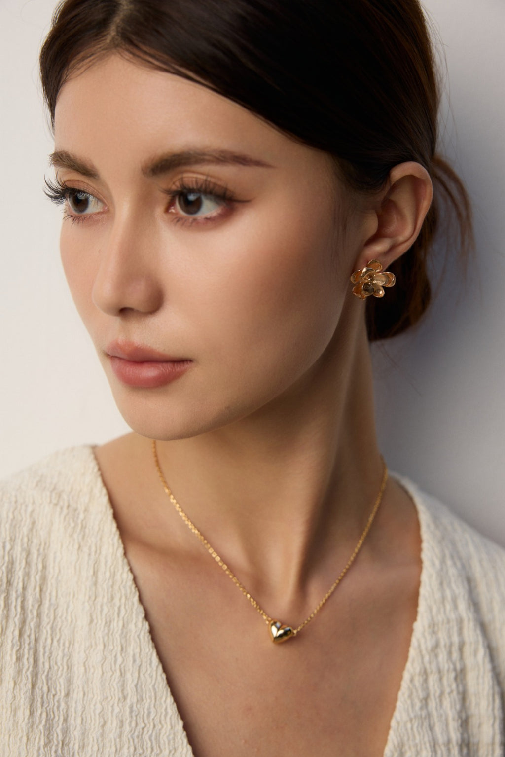 Sculpted Petal Earrings