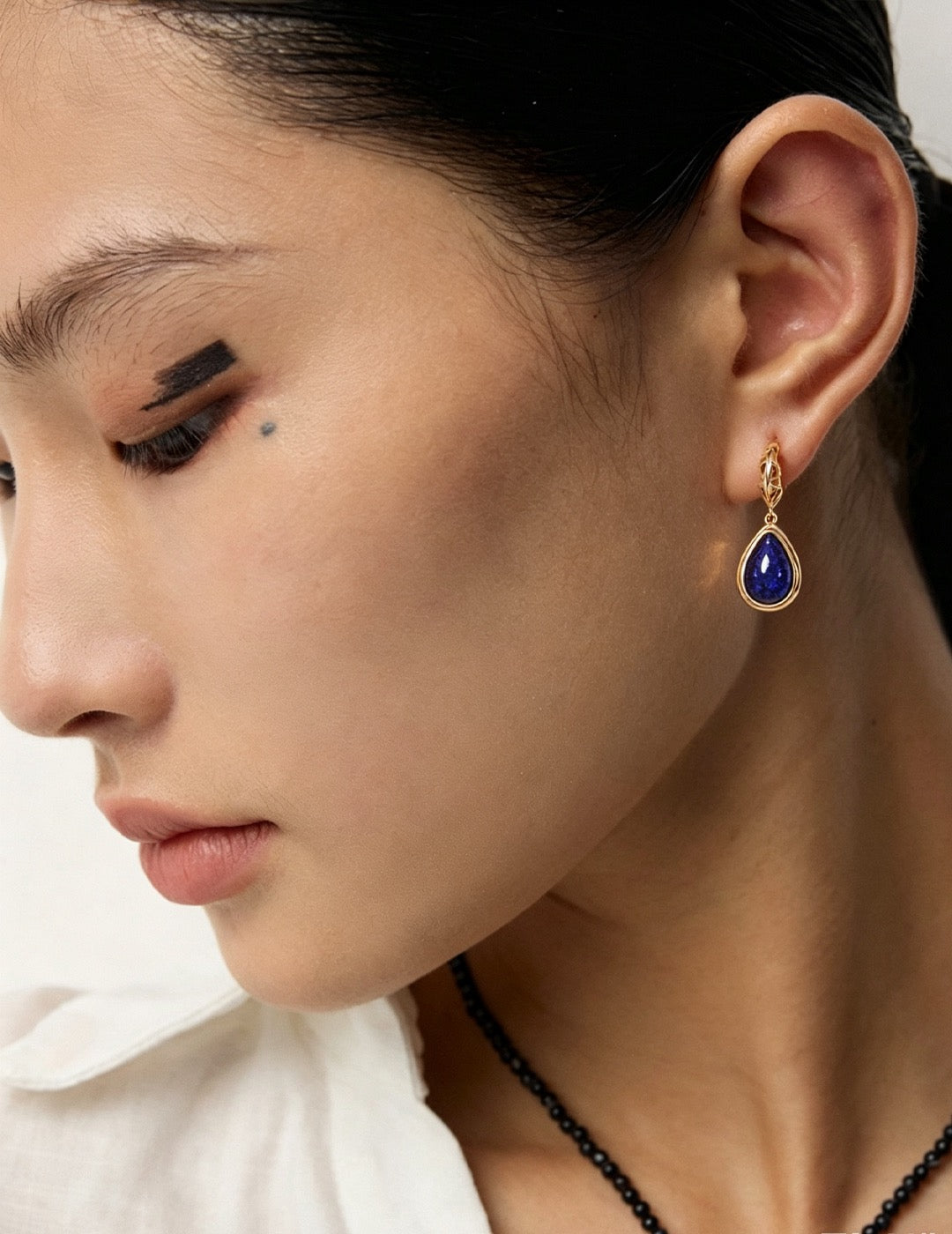 Intersect Teardrop Earrings