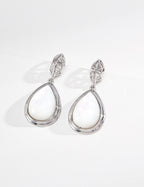 Intersect Teardrop Earrings
