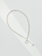 Refrain Pearl Necklace