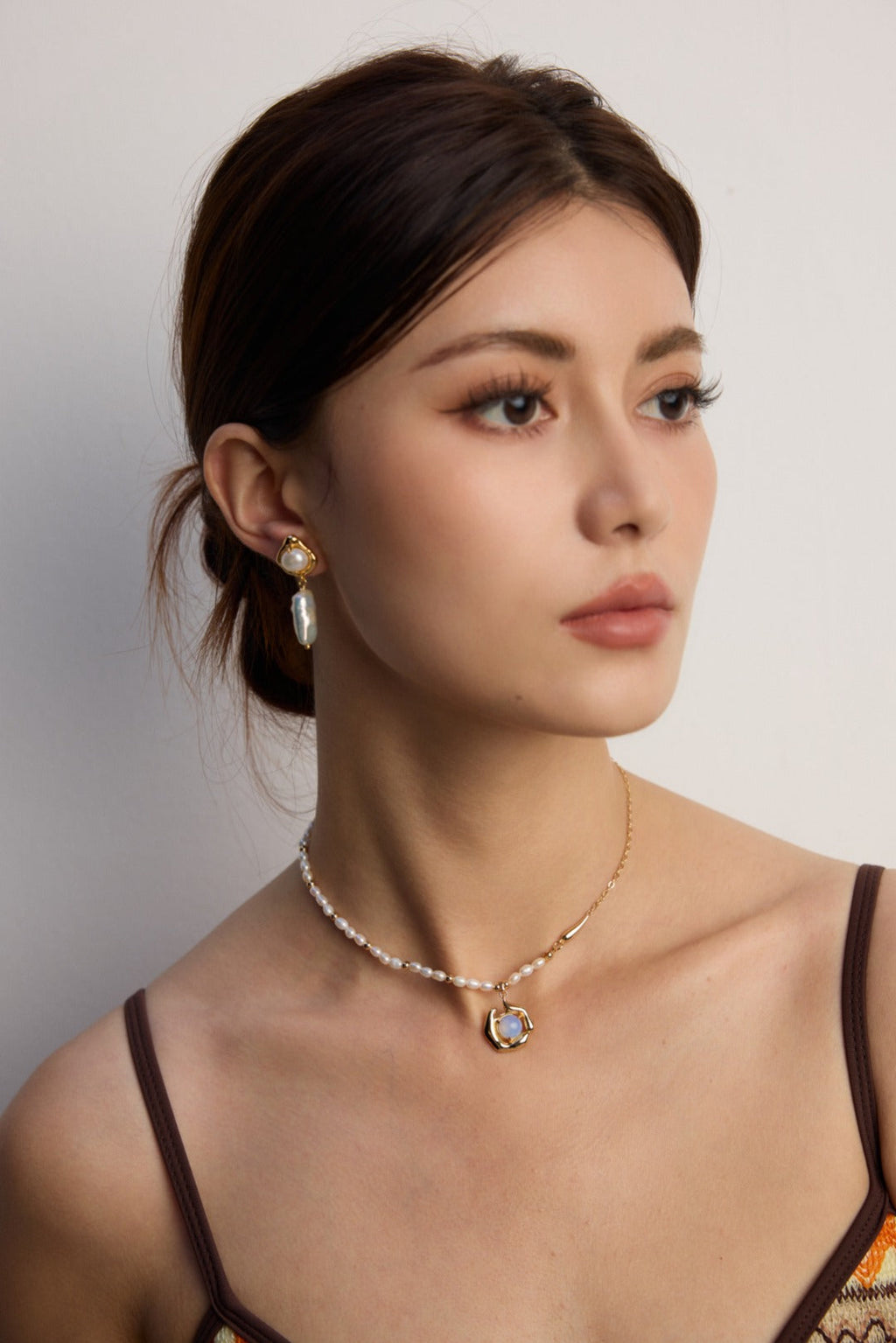 Halo Opal Necklace
