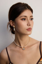 Halo Opal Necklace
