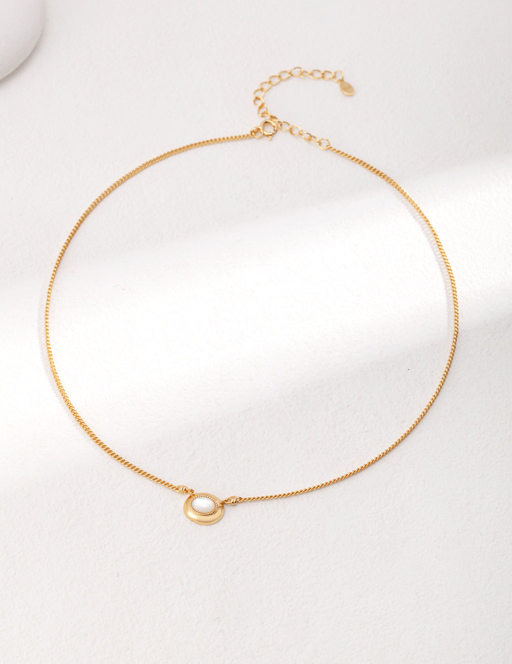 Framed Mother-of-Pearl Necklace