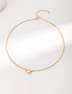 Framed Mother-of-Pearl Necklace