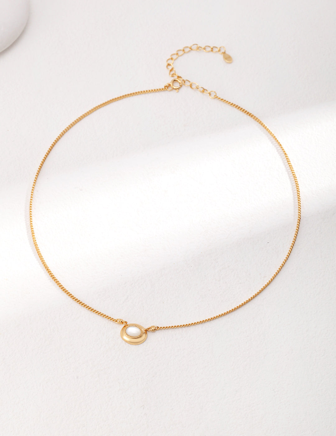 Framed Mother-of-Pearl Necklace