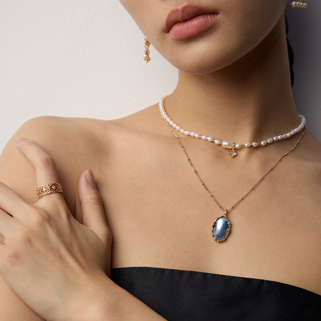 Lumen Mabe Pearl Necklace