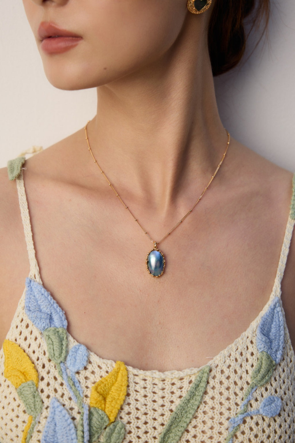 Lumen Mabe Pearl Necklace
