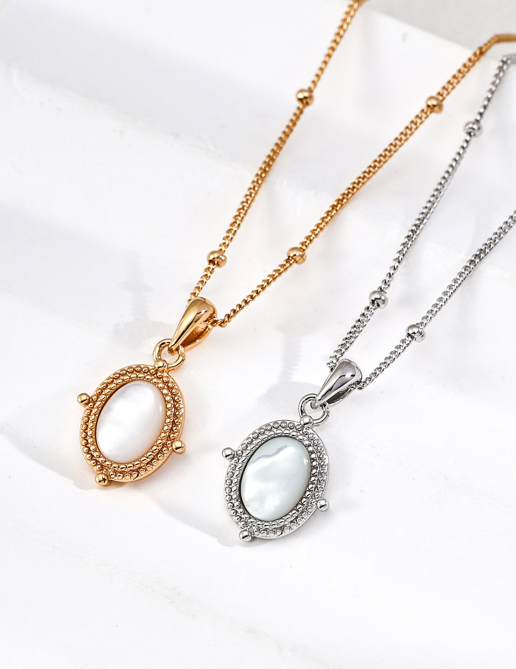 Cameo Stone Necklace